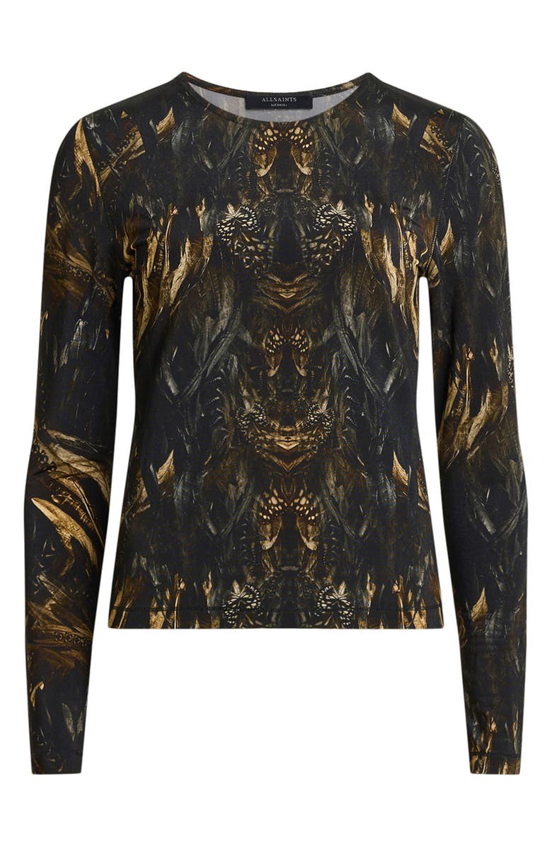AllSaints Katlyn Abstract Print Knit Top, Alternate, color,