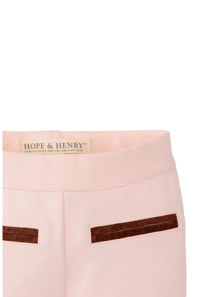 Girls' Ponte Riding Pant, Infant, Alternate, color, Light Pink