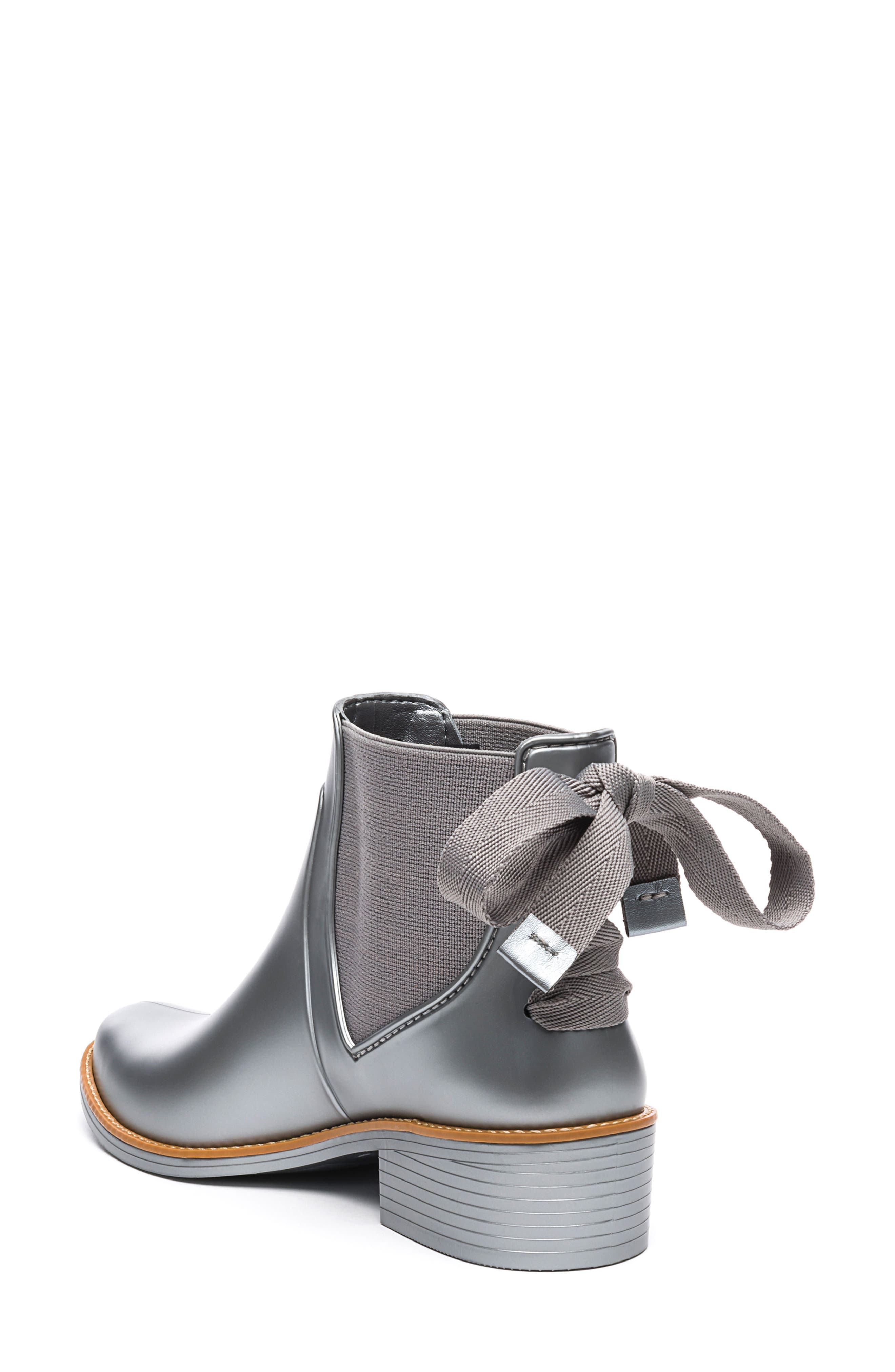 Bernardo Paxton Waterproof Rain Boot, Alternate, color, PEWTER