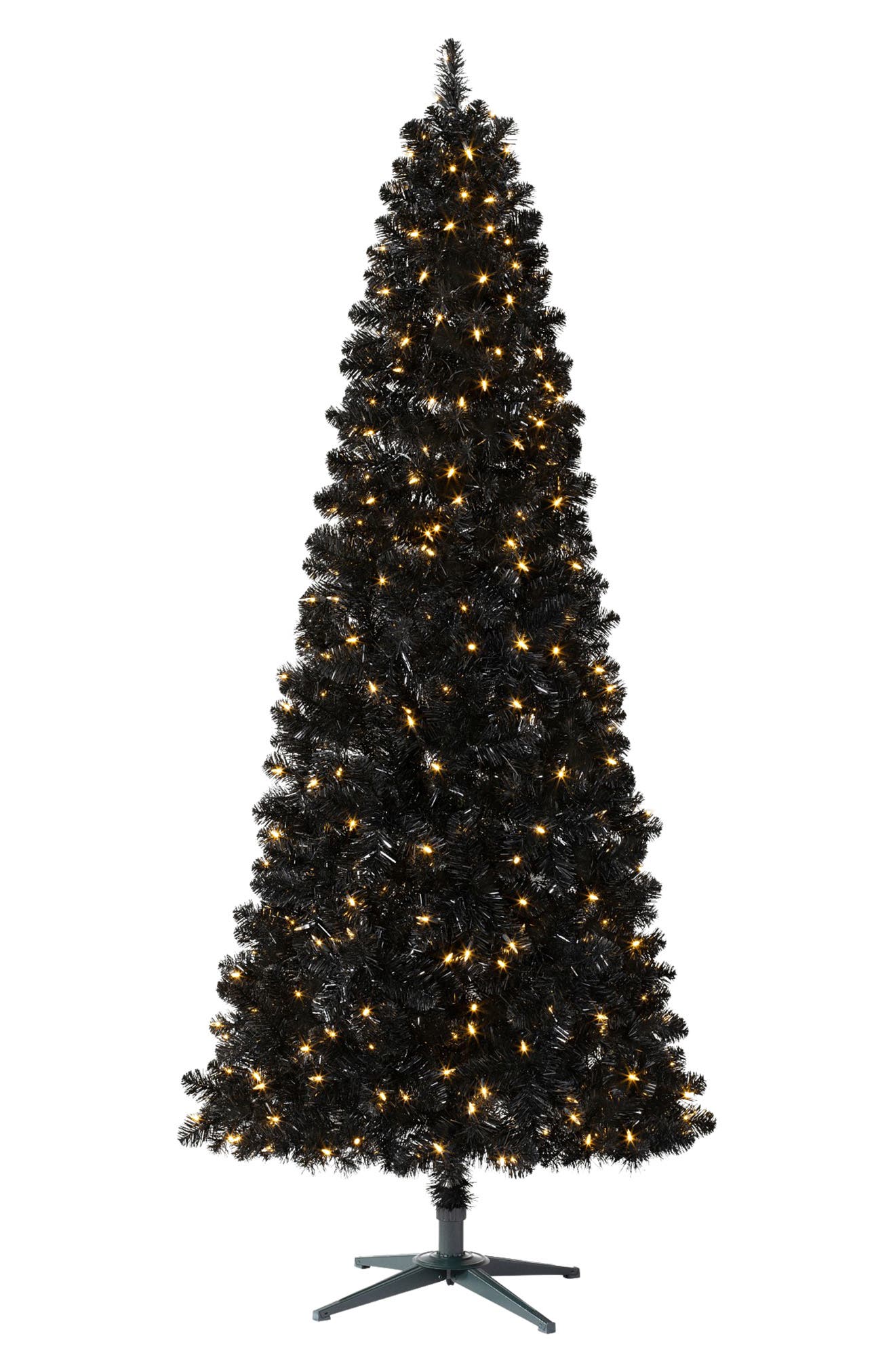 TREETOPIA Essentials Classic Needle Black Artificial Christmas Tree