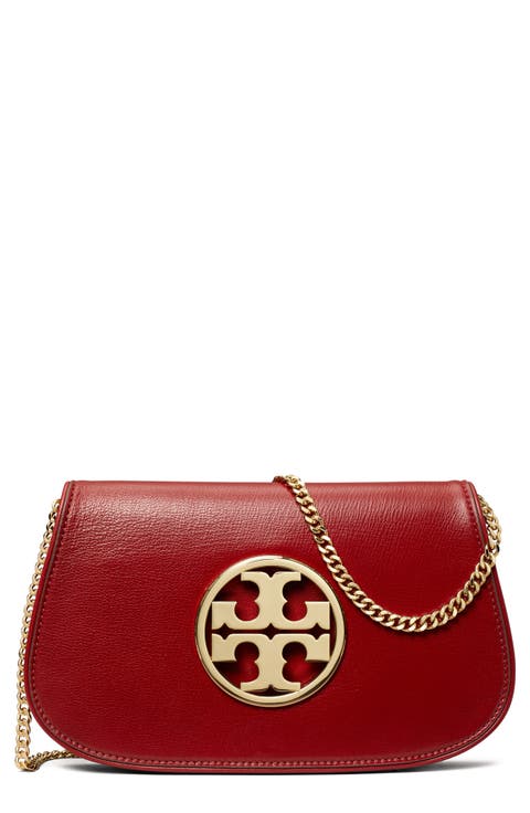 Reva Leather Clutch
