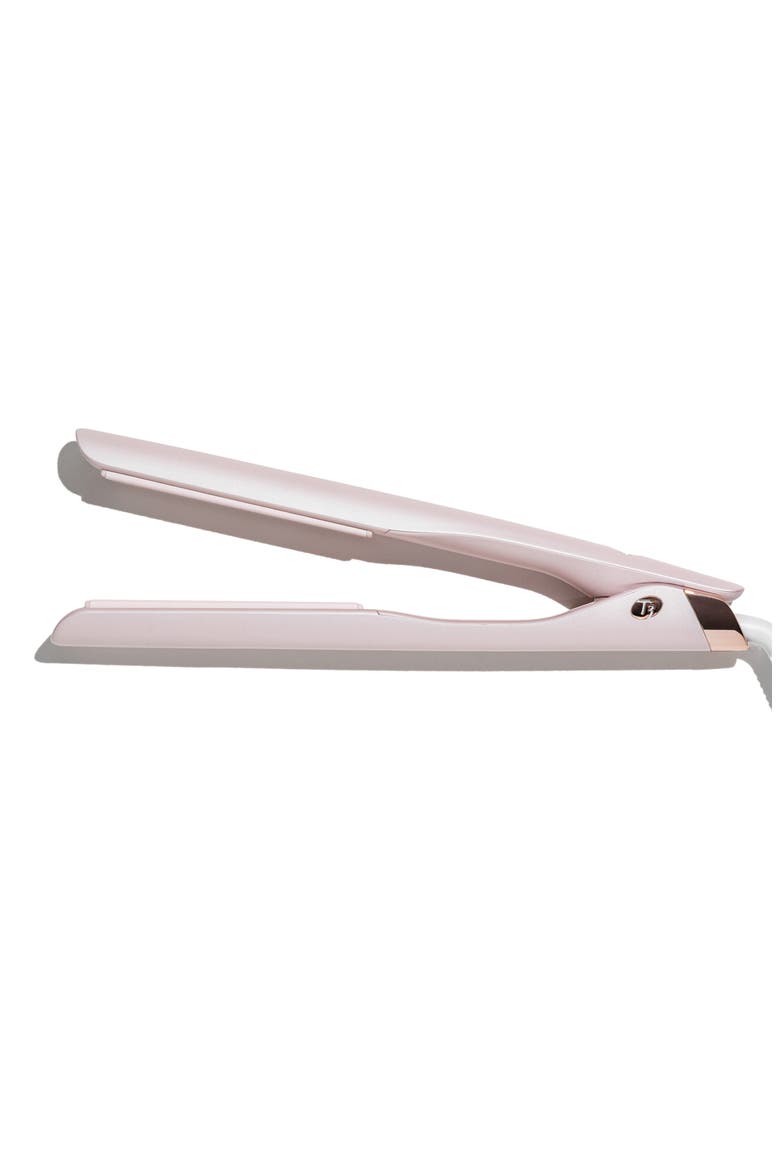 SinglePass Smooth X 1" Flat Iron with Extra-Long Ceramic Plates, Main, color, SATIN BLUSH