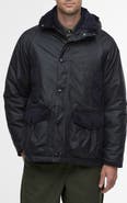 Barbour Modern Waxed Cotton Jacket with Removable Hood