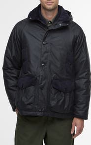 Barbour Modern Waxed Cotton Jacket with Removable Hood