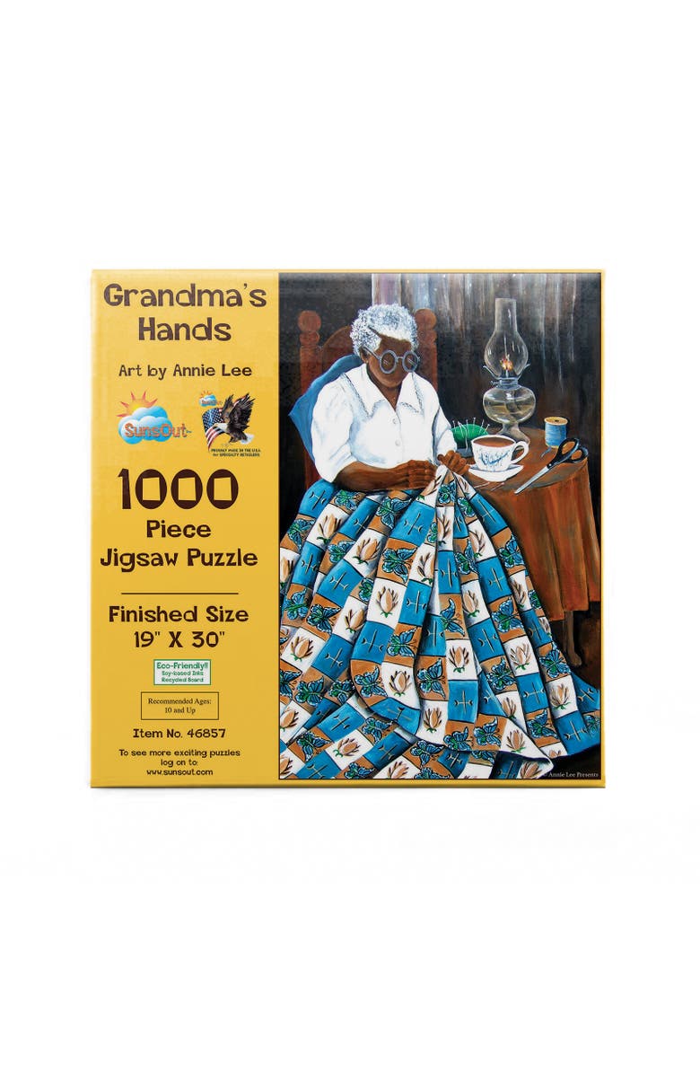 Sunsout Grandma's Hands 1000 piece Jigsaw Puzzle for Adults, Alternate, color, Multicolor
