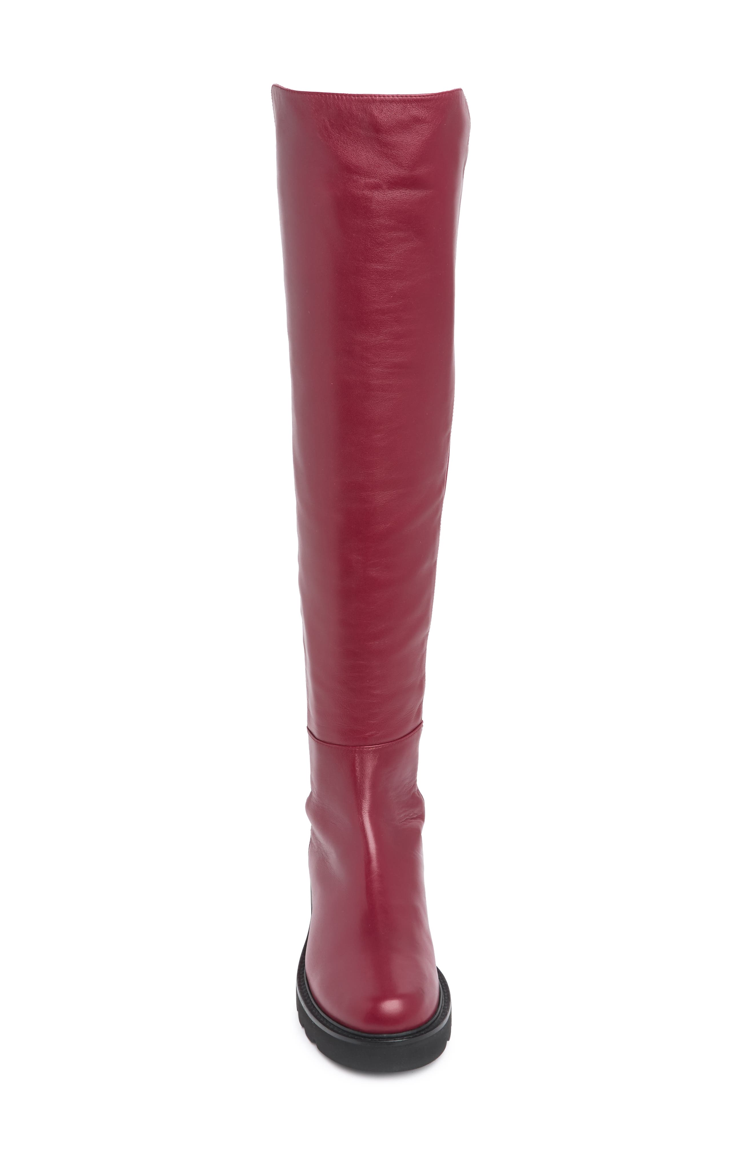 5050 Lift Over the Knee Boot - Wide Width Available, Alternate, color, PINOT