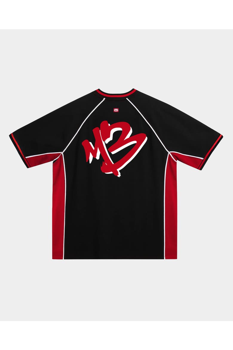 Rhino Marlon Complex Top, Alternate, color, Black/Red