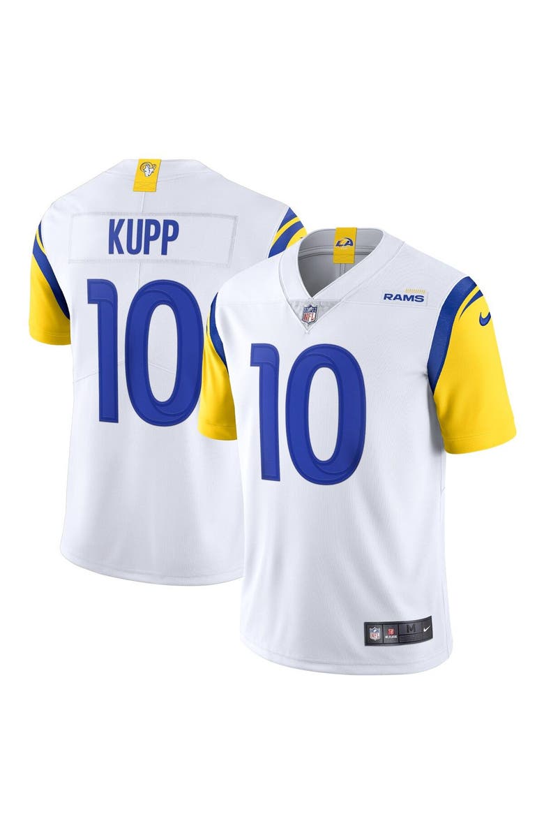 Nike Men's Nike White Cooper Kupp Los Angeles Rams Alternate Vapor Limited Jersey, Main, color, 