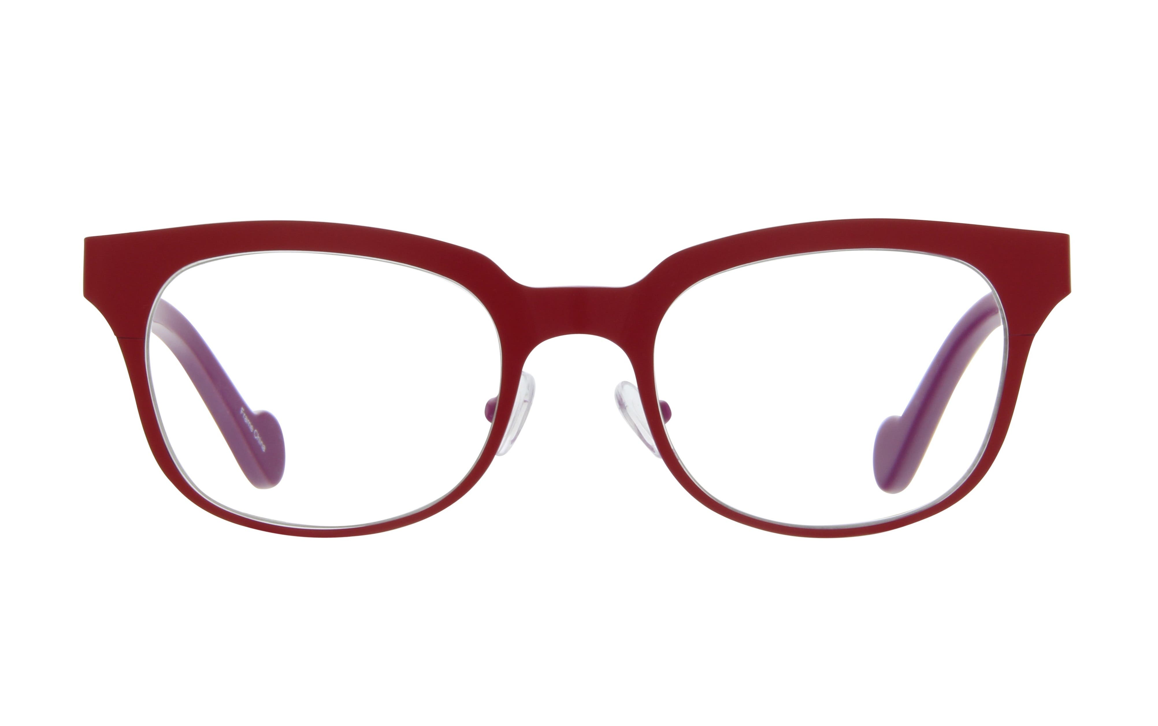 selected Carmine Red and Mulberry