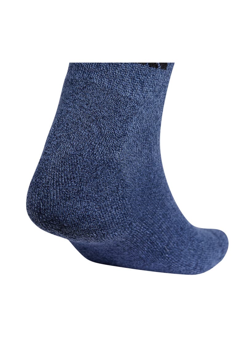 Athletic Cushioned Quarter Crew Socks - Pack of 6, Alternate, color, NAVY