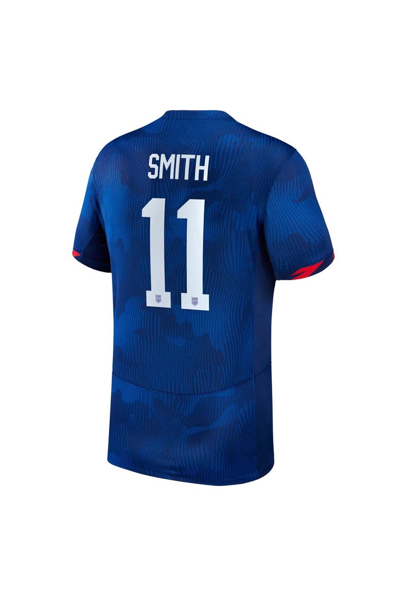 Men's Nike Sophia Smith Royal USWNT 2023 Away Replica Jersey, Alternate, color, Royal