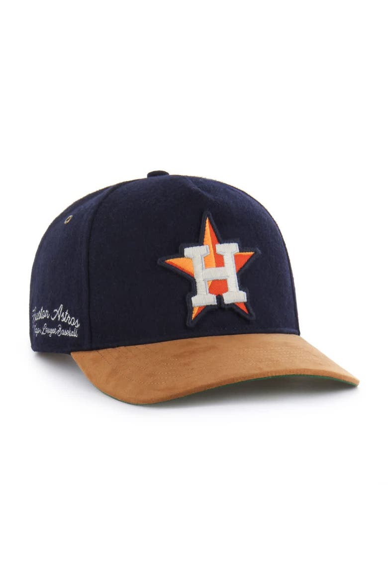 Men's '47  Navy Houston Astros Gold Age Hitch Adjustable Hat, Main, color, Navy