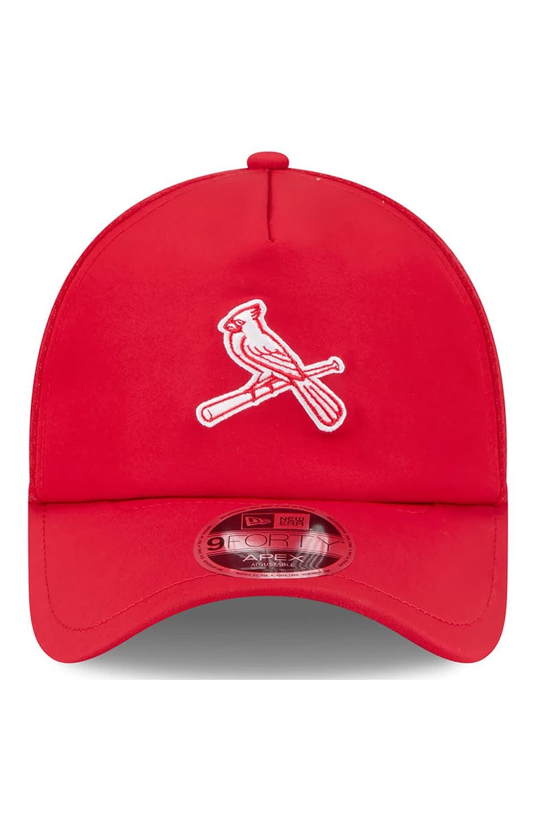New Era Men's New Era Red St. Louis Cardinals 2026 Batting Practice Alternate Apex 9FORTY Adjustable Hat, Alternate, color, Red