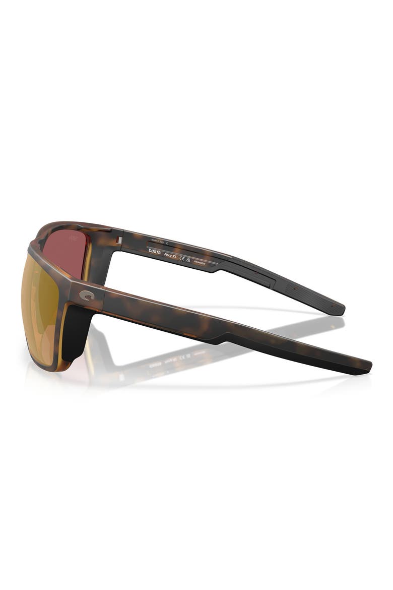 62mm Square Sunglasses, Alternate, color, MATTE TORTOISE/ GOLD 580G