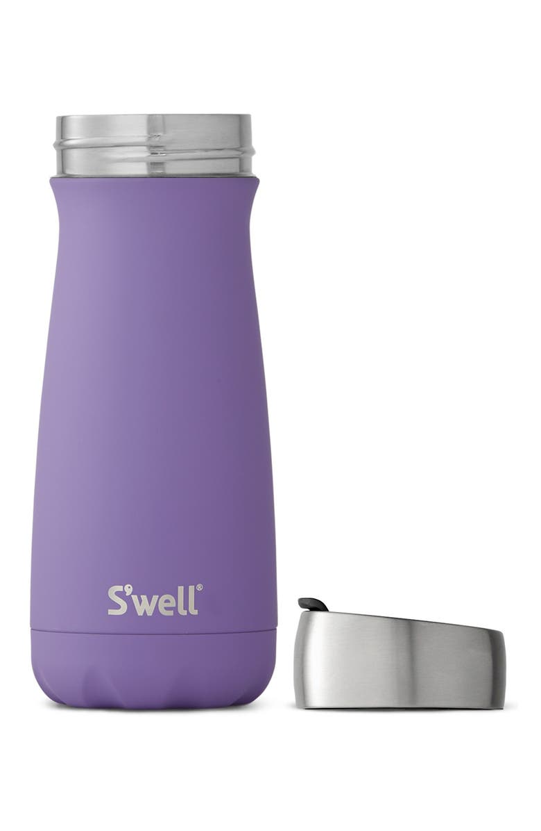 S'well Purple Heat 16 Ounce Insulated Stainless Steel Commuter Water Bottle, Alternate, color, 