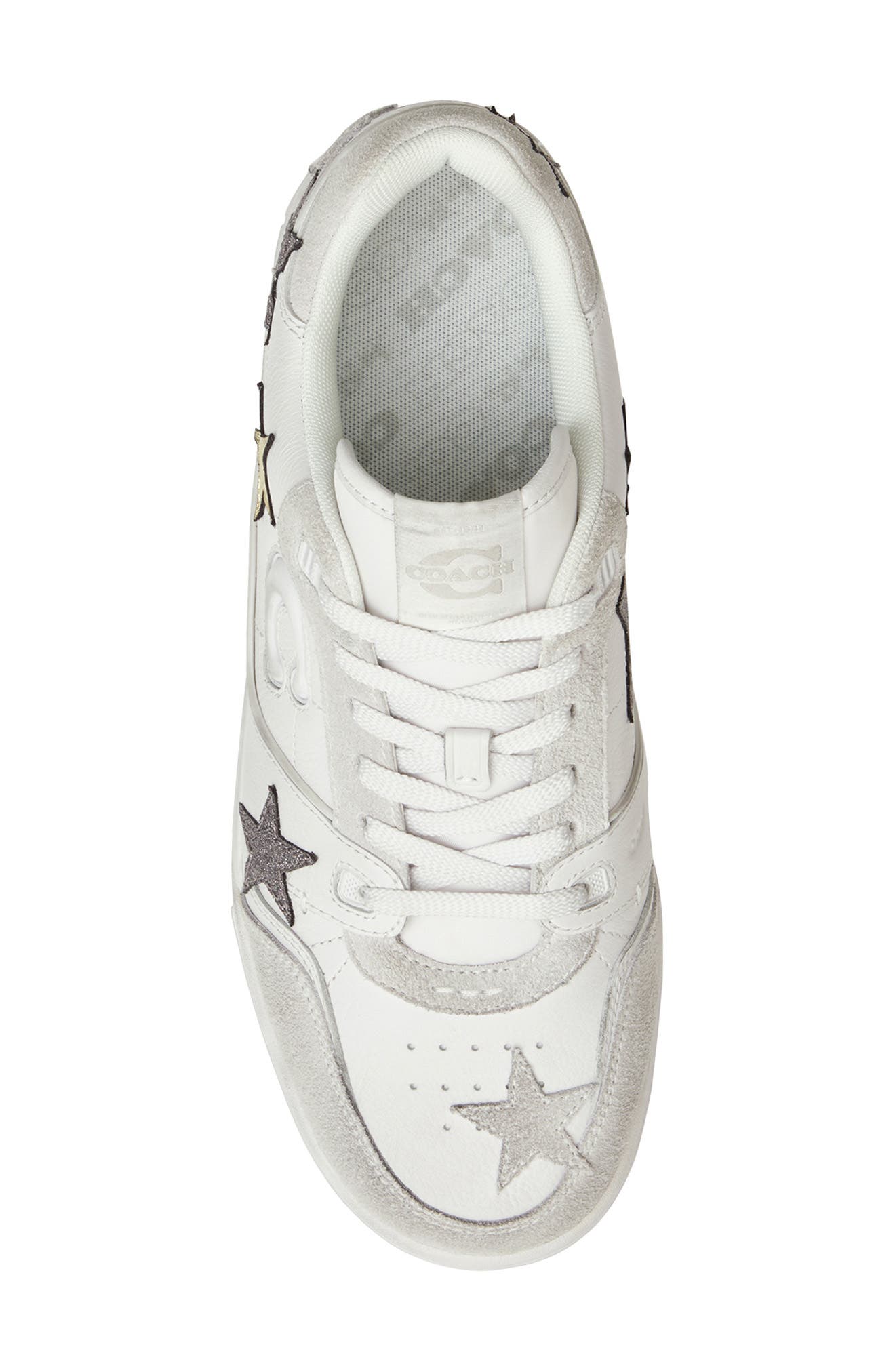 COACH Soho Sneaker, Alternate, color, Optic White Multi