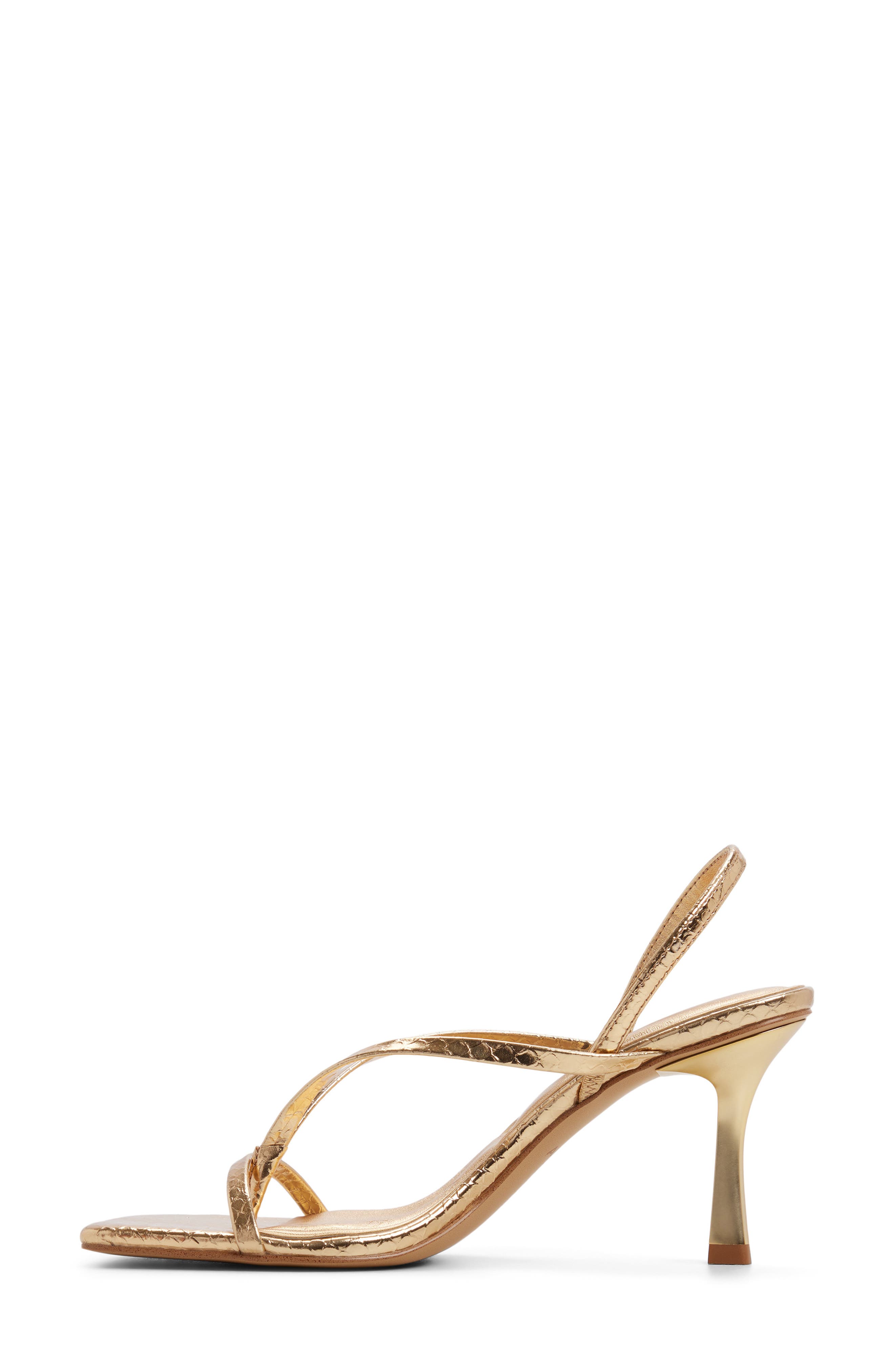 Riva Slingback Sandal, Alternate, color, GOLD