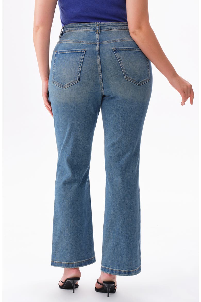 High Waist Flare Jeans, Alternate, color, VINTAGE MEDIUM BLUE