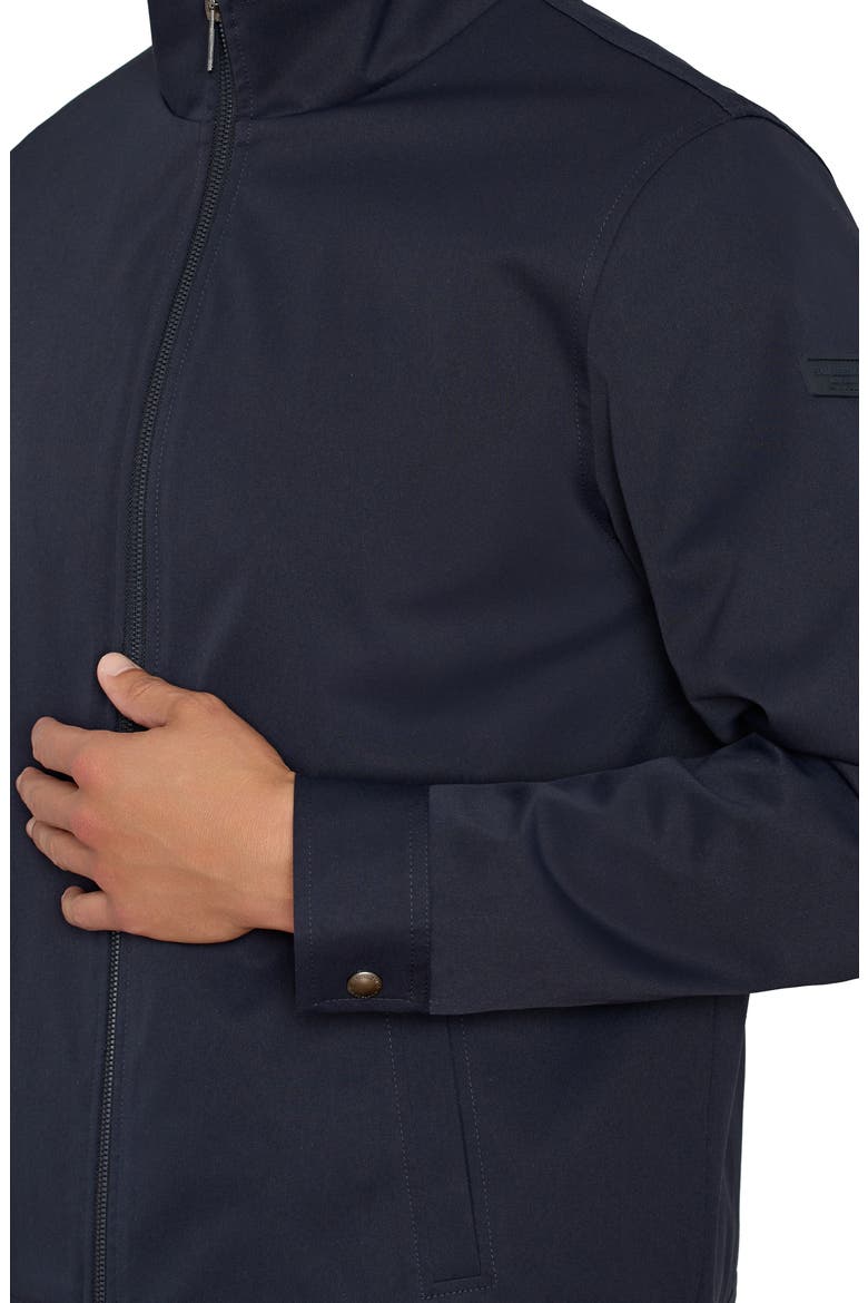 3-in-1 Systems Stand Collar Water Resistant Jacket with Quilted Bib, Alternate, color, MIDNIGHT BLUE