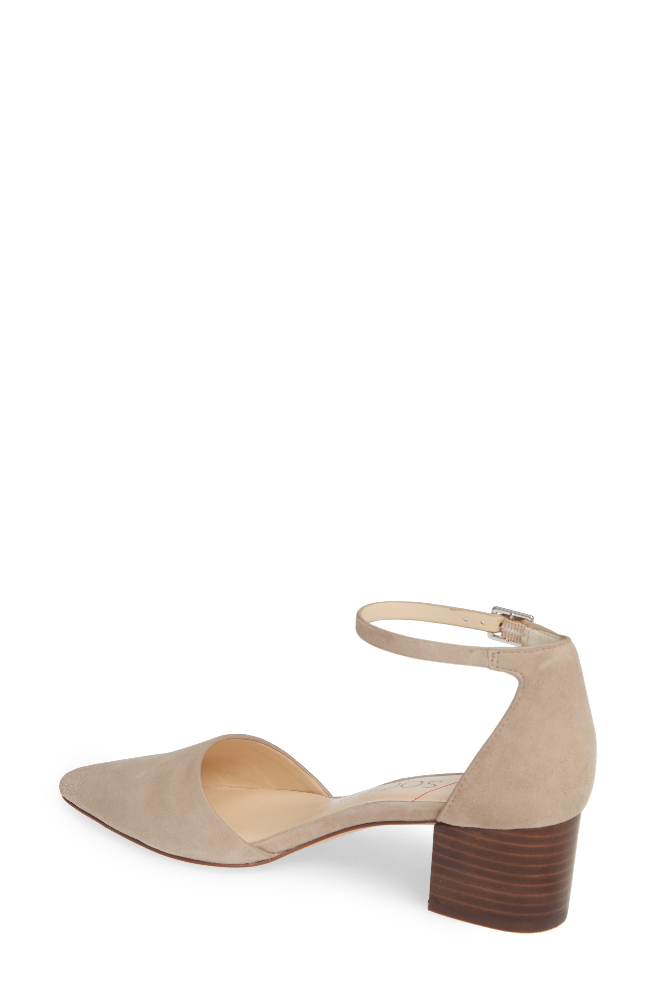 Katarina Block Heel Pump, Alternate, color, TAUPE SUEDE