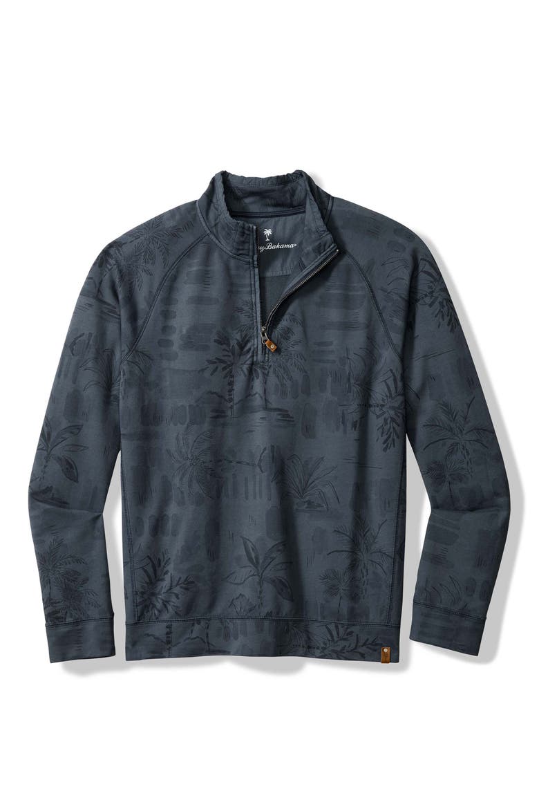 Midnight Shade Half Zip Pullover, Main, color, NIGHT SKY
