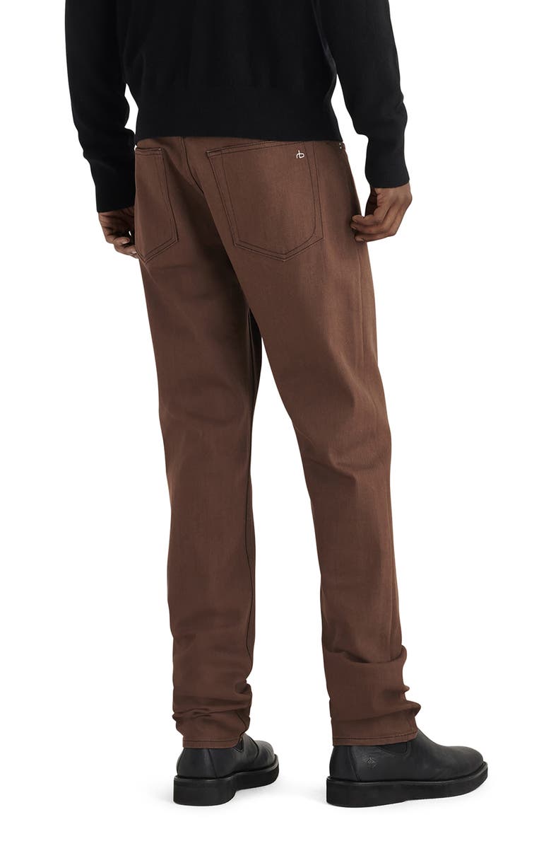 rag & bone Fit 4 Authentic Stretch Straight Leg Baggy Jeans, Alternate, color, 