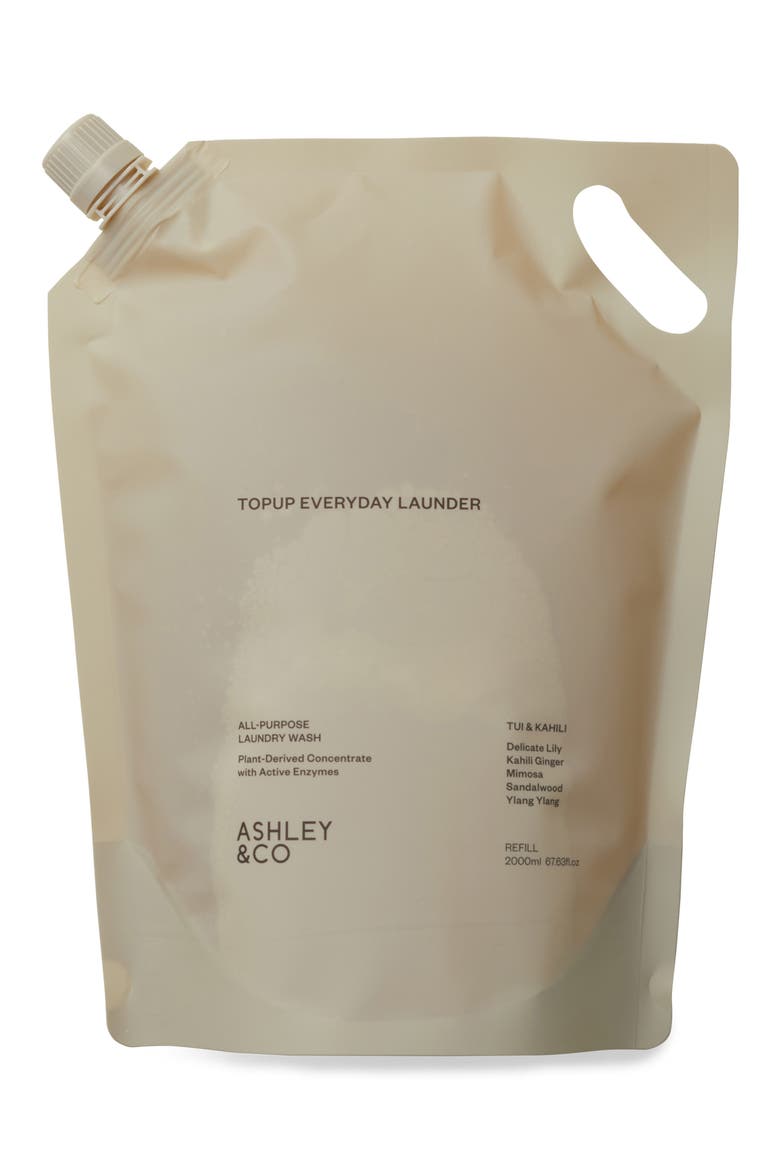 Topup Everyday Launder All Purpose Laundry Wash Refill - Tui & Kahili, Main, color, NO COLOR