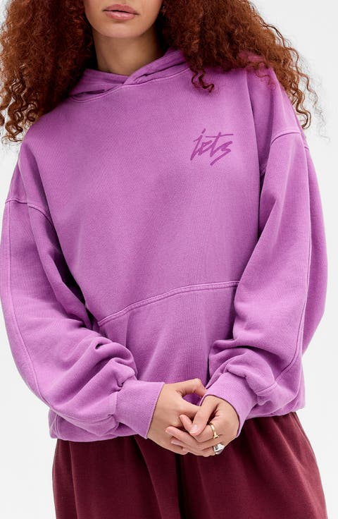 Script Cotton Hoodie