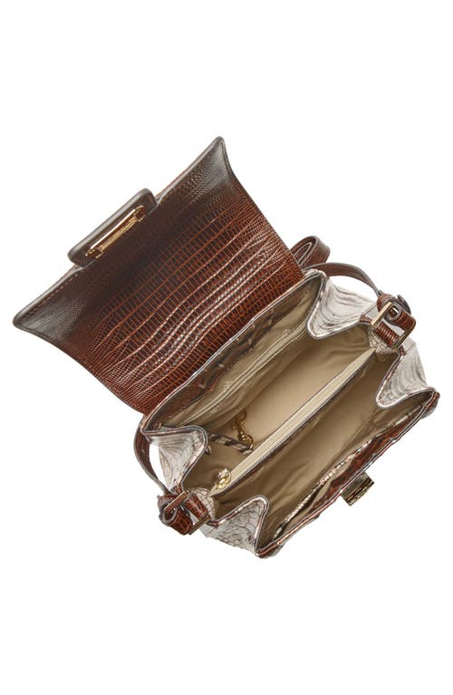 Brahmin Margo Croc Embossed Leather Crossbody Bag
