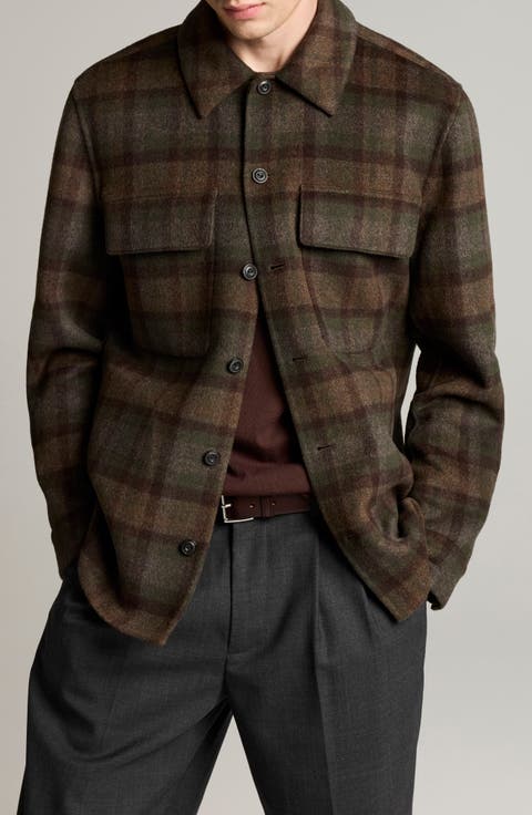 Plaid Shirt Jacket