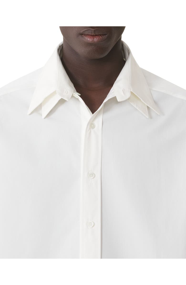 Lanvin Oversized Cotton Poplin Shirt, Alternate, color, 