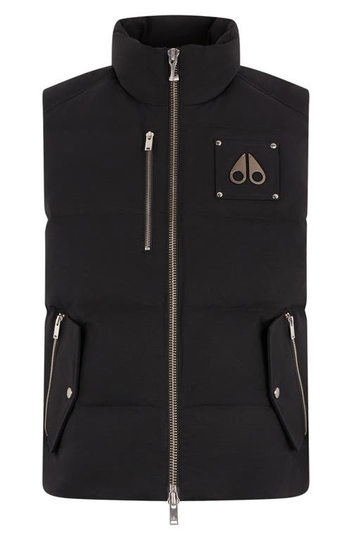 Moose Knuckles Westmount Down Vest In Black
