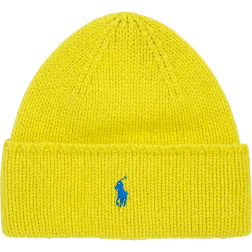 Polo Ralph Lauren Pony Beanie In Green