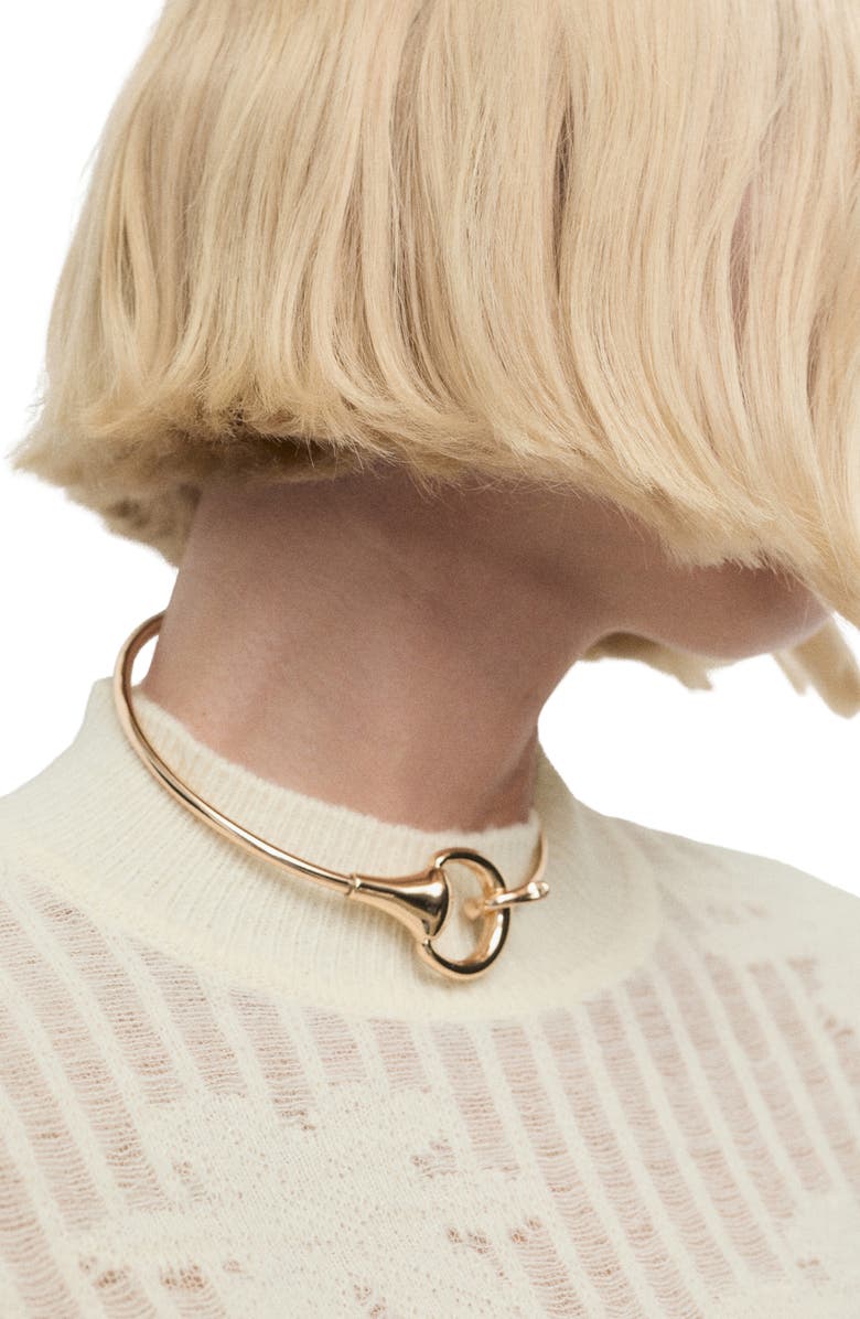 MANGO Floral Jacquard Sweater, Alternate, color, Ecru