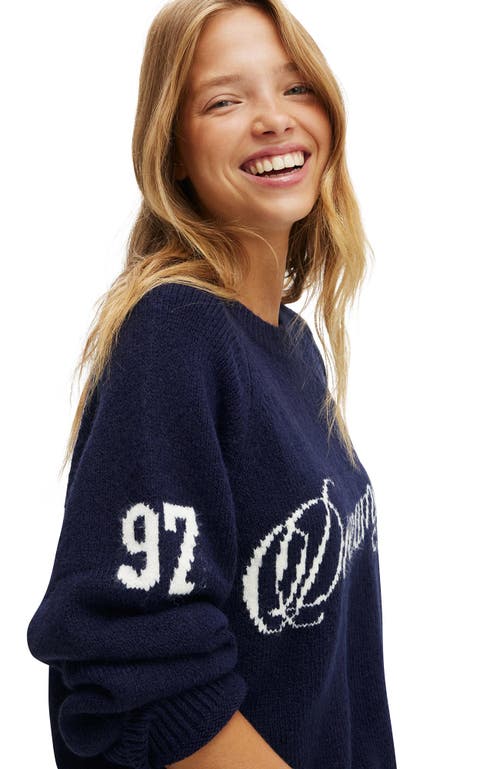 Cotton On Body Chunky Knitted Jumper In Blue