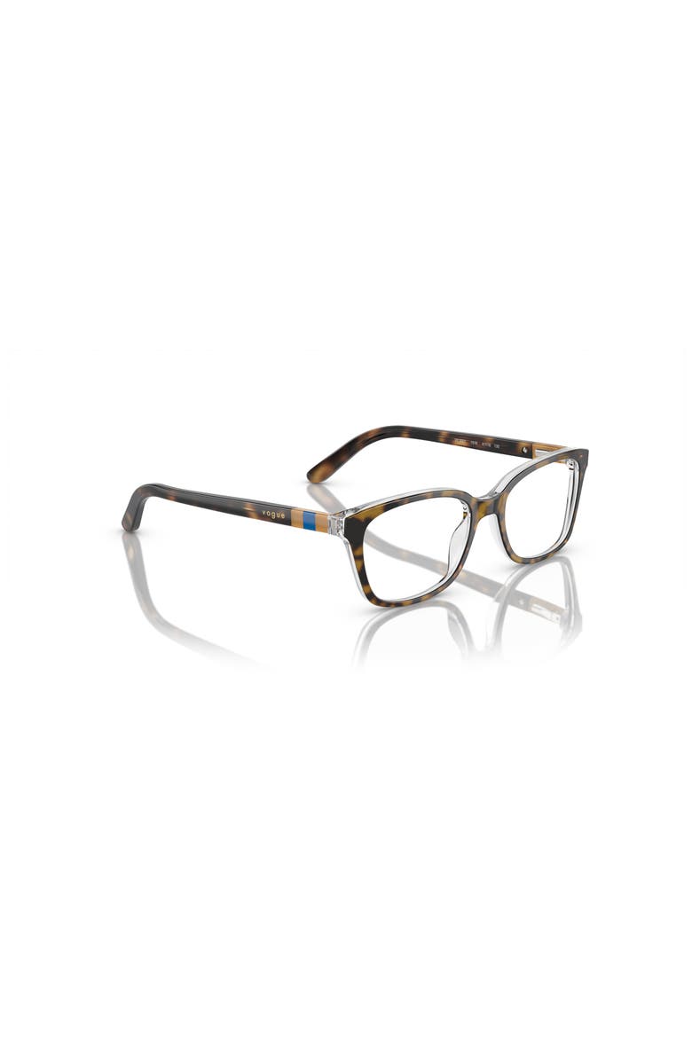 47mm Square optical glasses, Alternate, color, Brown