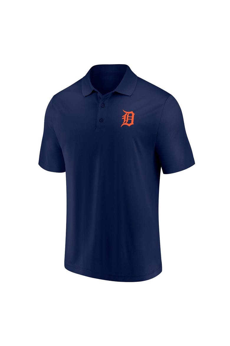 Men's Fanatics Branded Navy/Orange Detroit Tigers Dueling Logos Polo Combo Set, Alternate, color, Navy