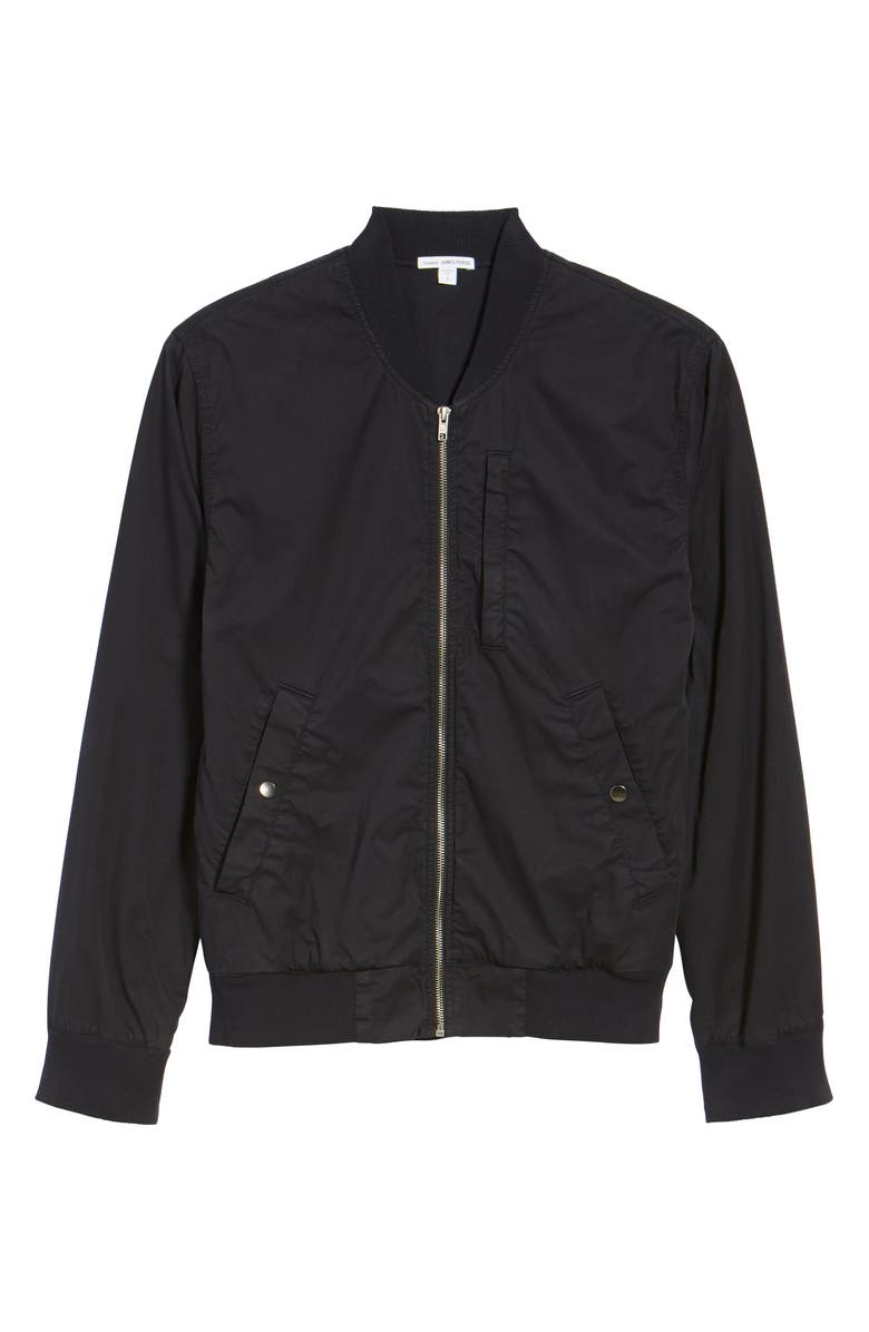 James Perse Cotton Bomber Jacket, Alternate, color, 