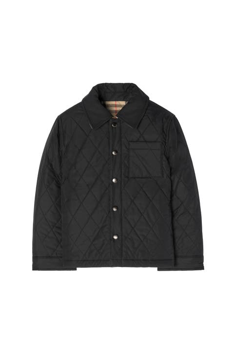 Reversible Quilted Nylon Jacket