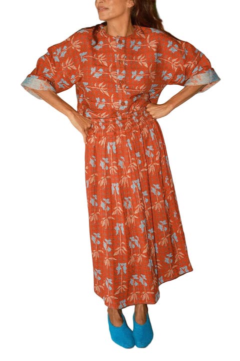 Rara Reversible Midi Skirt