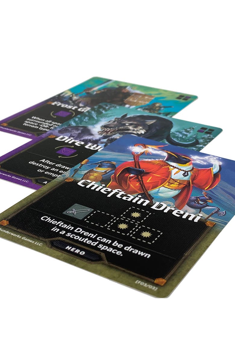 Thunderworks Games Frozen Expanse Realm Of Frost Giants Map Pack 4 Cartographers, Alternate, color, Multicolored