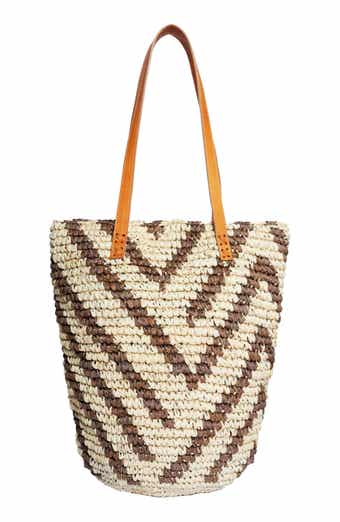 Hamptonz Raffia Tote