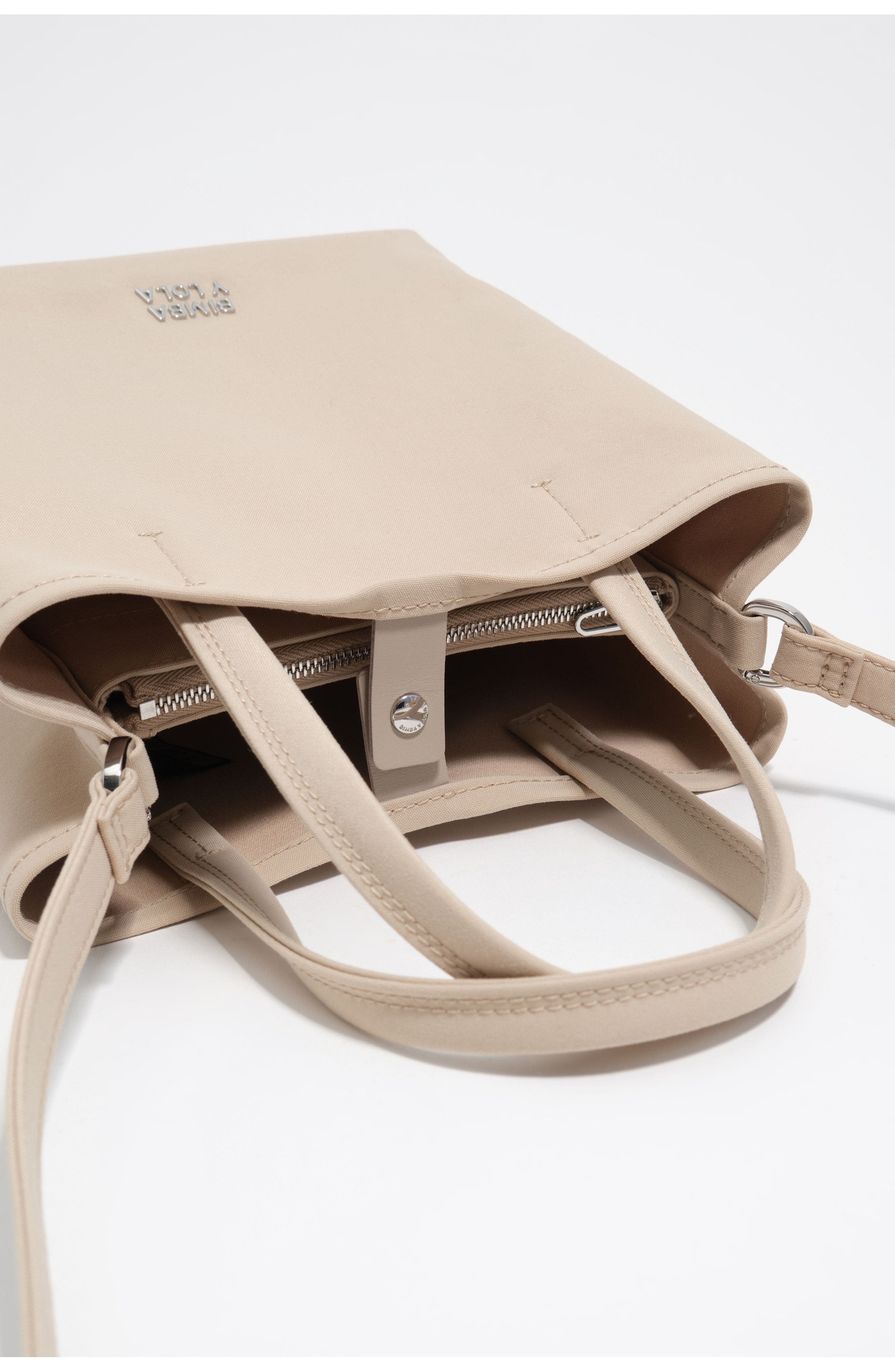 Bimba y Lola Medium Shopper Bag, Alternate, color, Sand