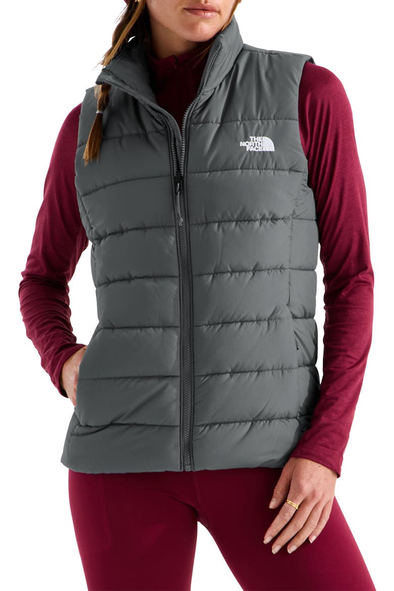 Aconagua Water Repellent Down Vest, Main, color, SMOKED PEARL