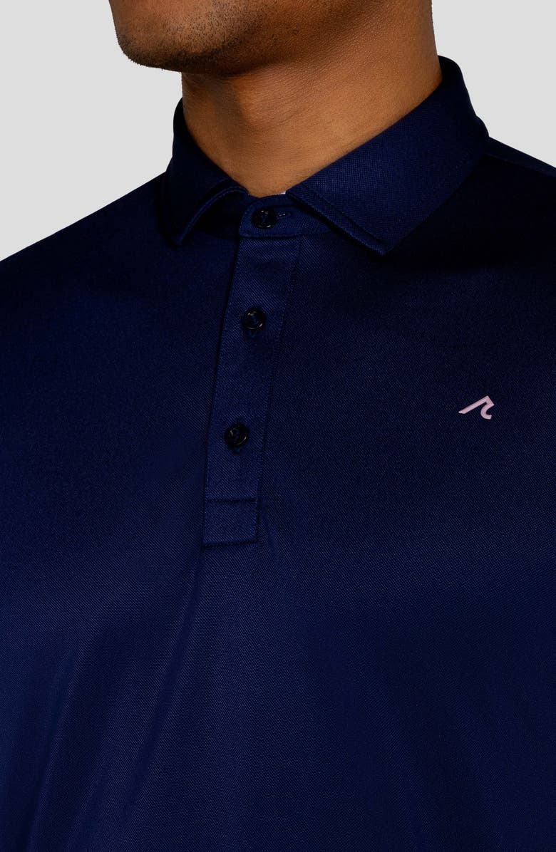 Redvanly Cromac Piqué Polo, Alternate, color, Midnight Navy