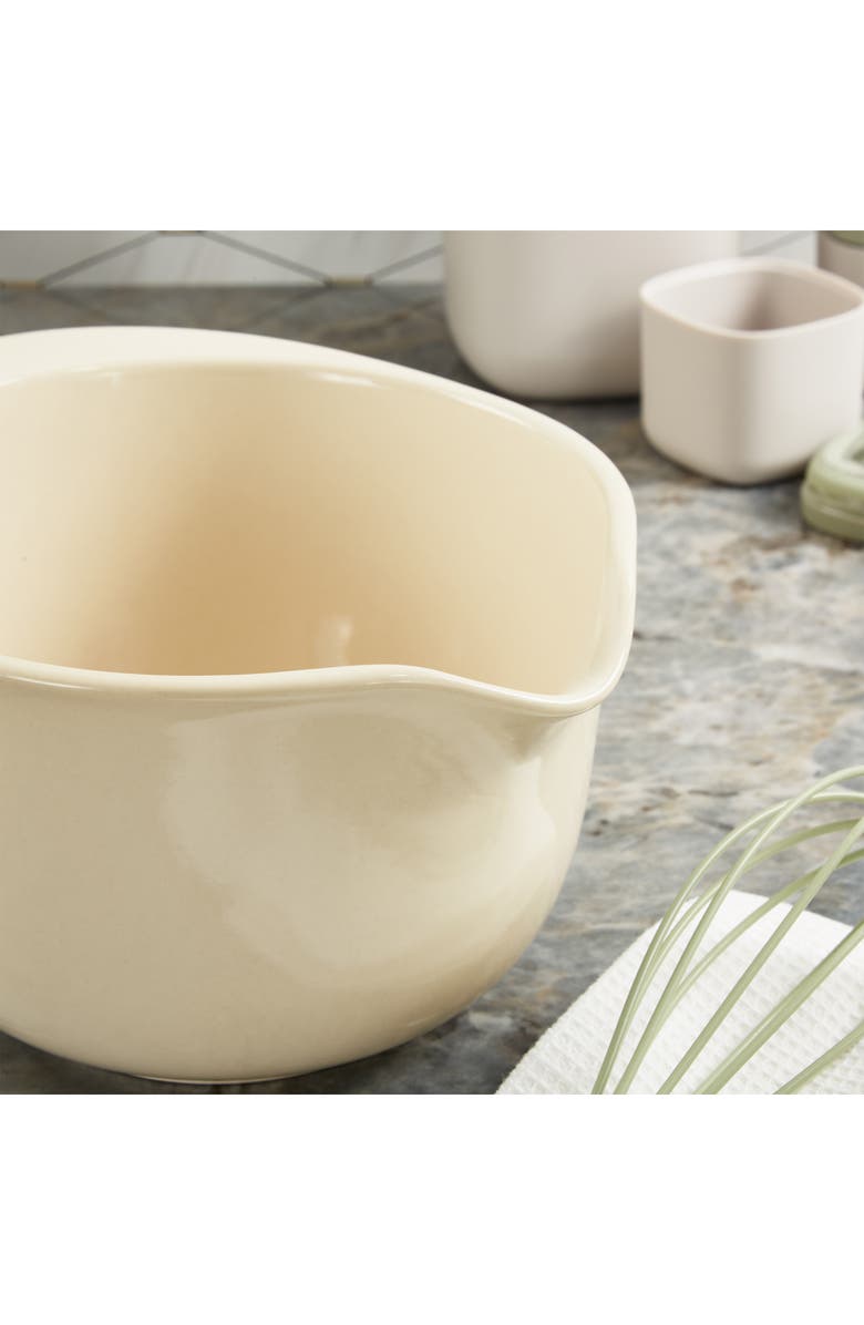 BergHOFF Leo Balance 2.3-Quart Ceramic Mixing Bowl, Alternate, color, Moonbeam