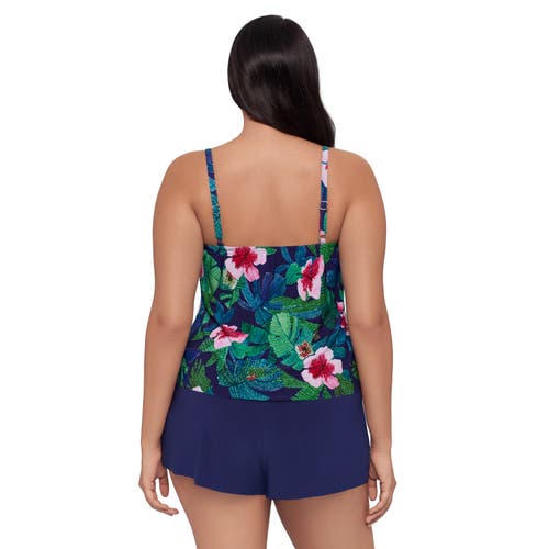 Trimshaper Farrah Scoopneck Swim Romper