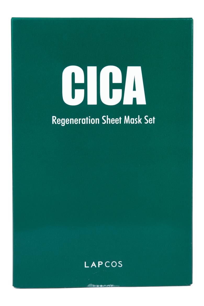 Cica Soothing Sheet Mask, Alternate, color, GREEN