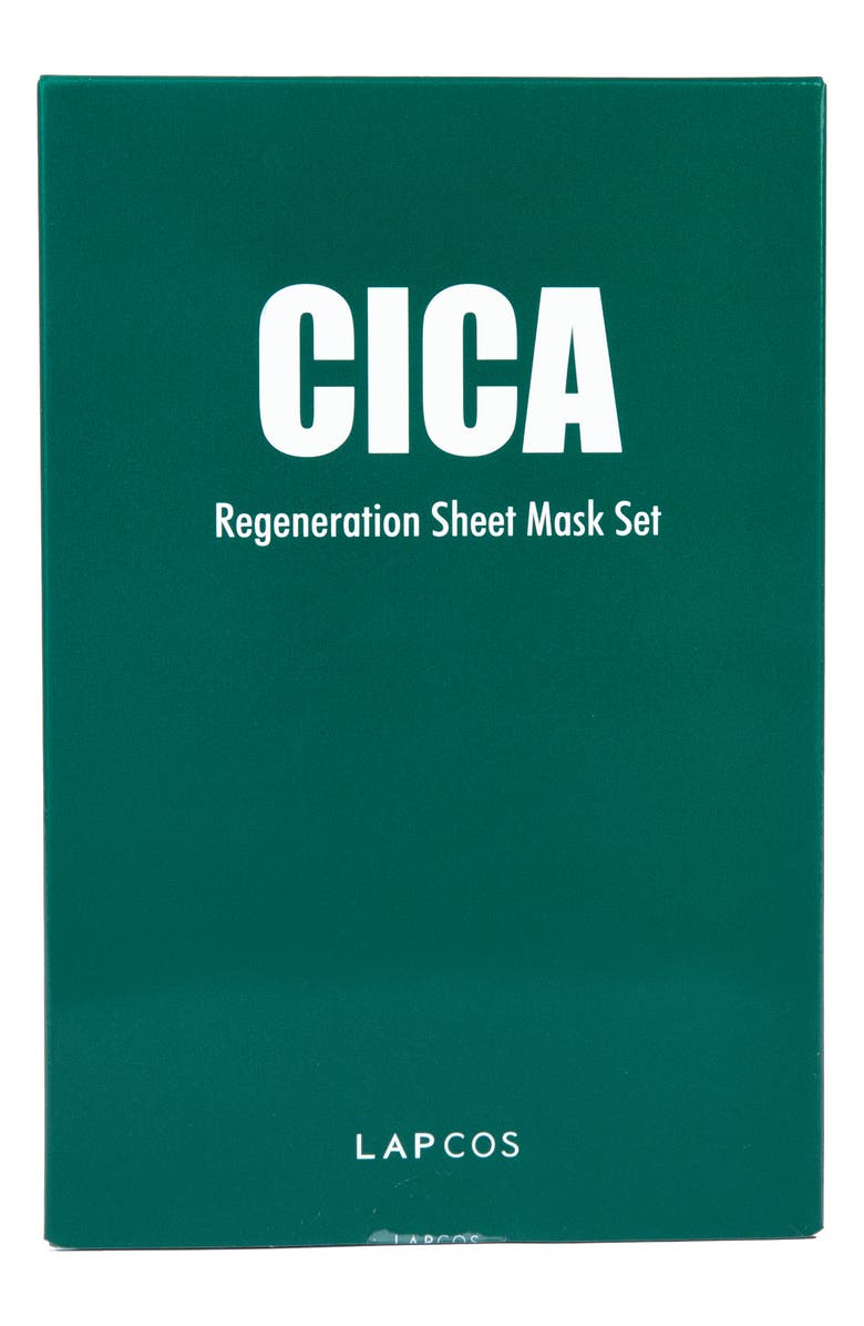 LAPCOS Cica Soothing Sheet Mask, Alternate, color, Green