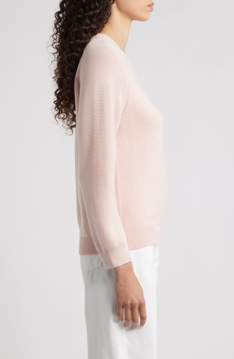 BOSS Fovila Crewneck Sweater, Alternate, color, Light Pink